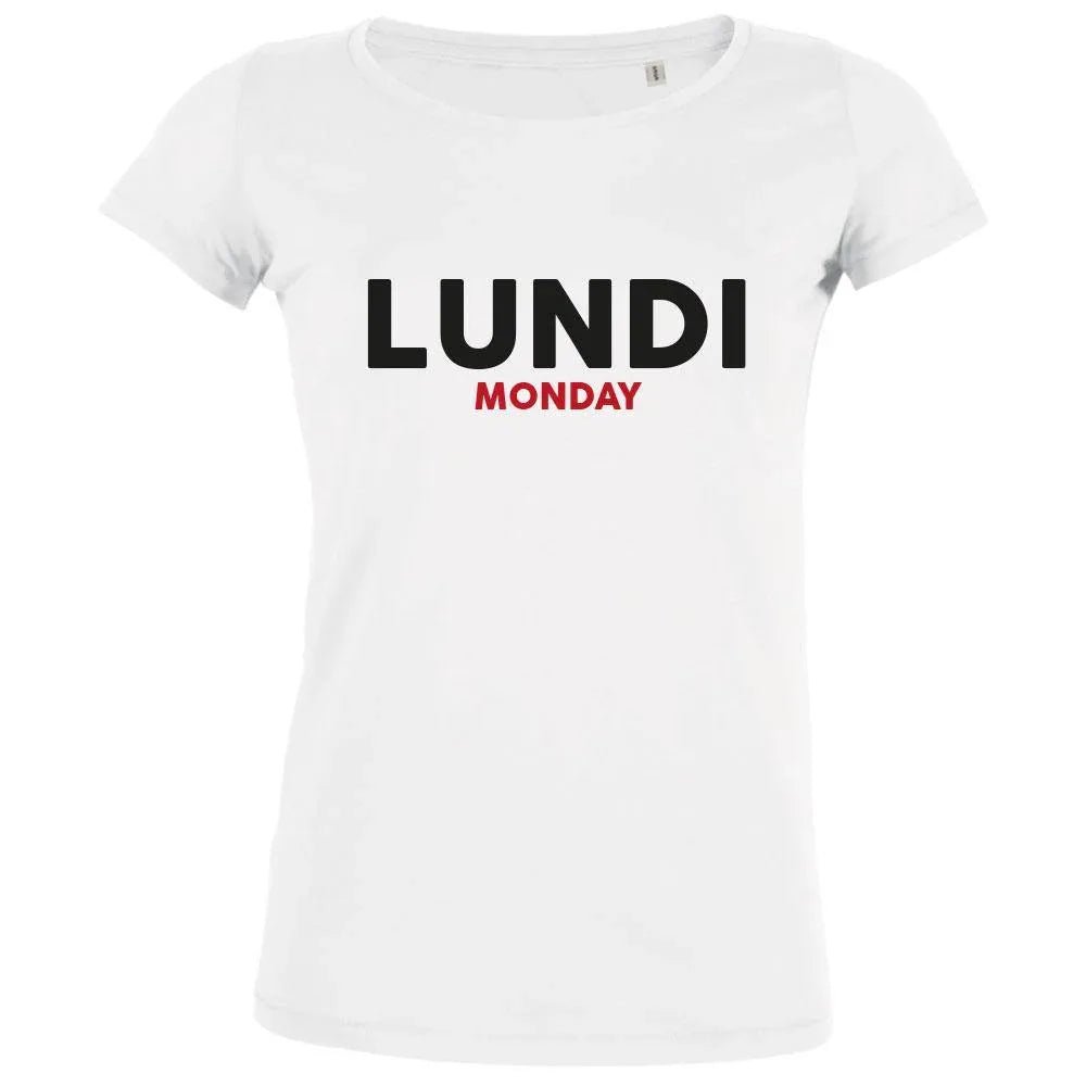 Lundi/Monday Women's Organic Tee - Create Marketplace
