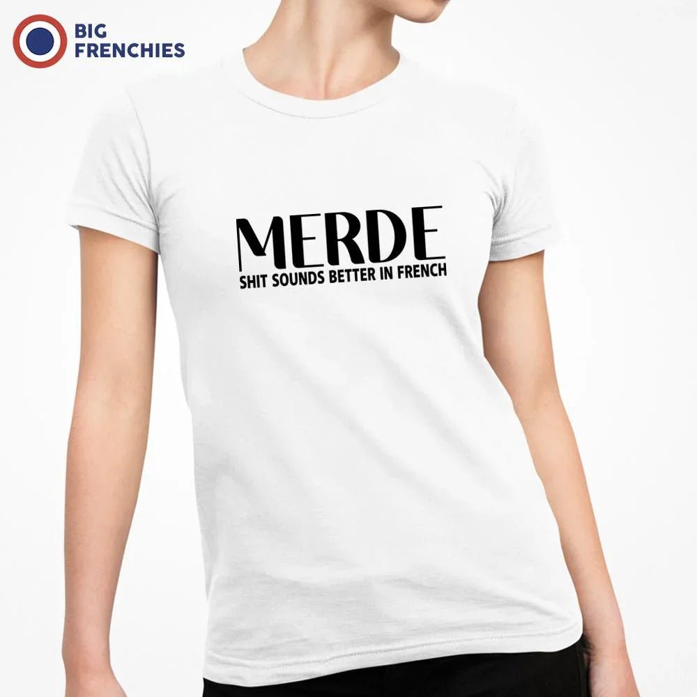 M S Sounds Better In French Women's Organic Cotton Tee - Create Marketplace