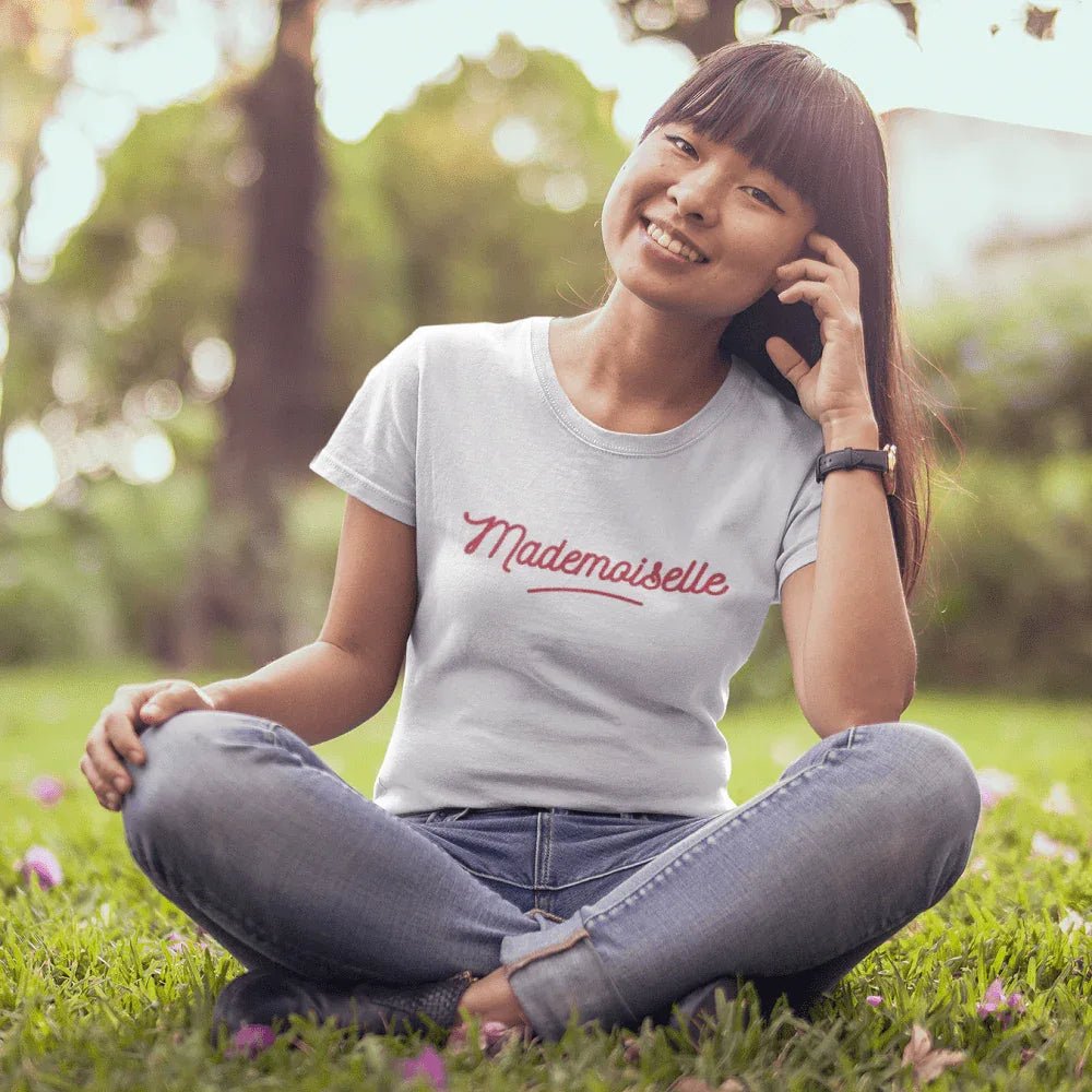 Mademoiselle Women's Organic Tee - Create Marketplace