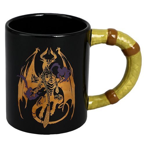 Magic the Gathering Dragon 16 oz. Sculpted Ceramic Mug - Create Marketplace