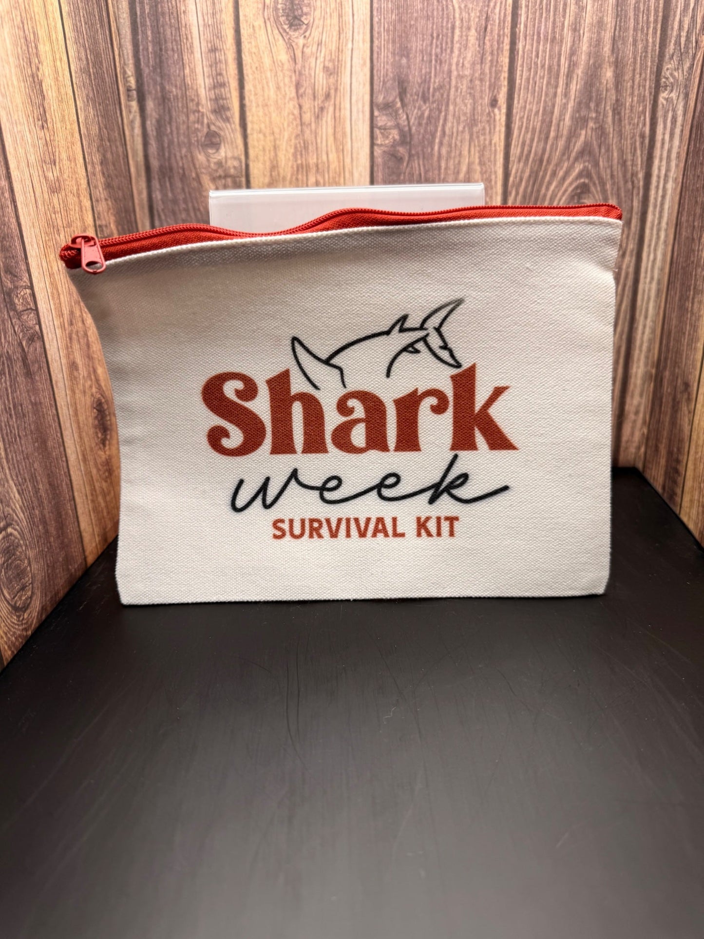 Makeup/Tote - Shark Week - Create Marketplace