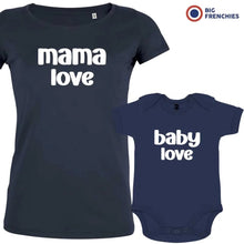 Mama Love Baby Love Mom and Child Organic Cotton family Set (Set of 2) - Create Marketplace