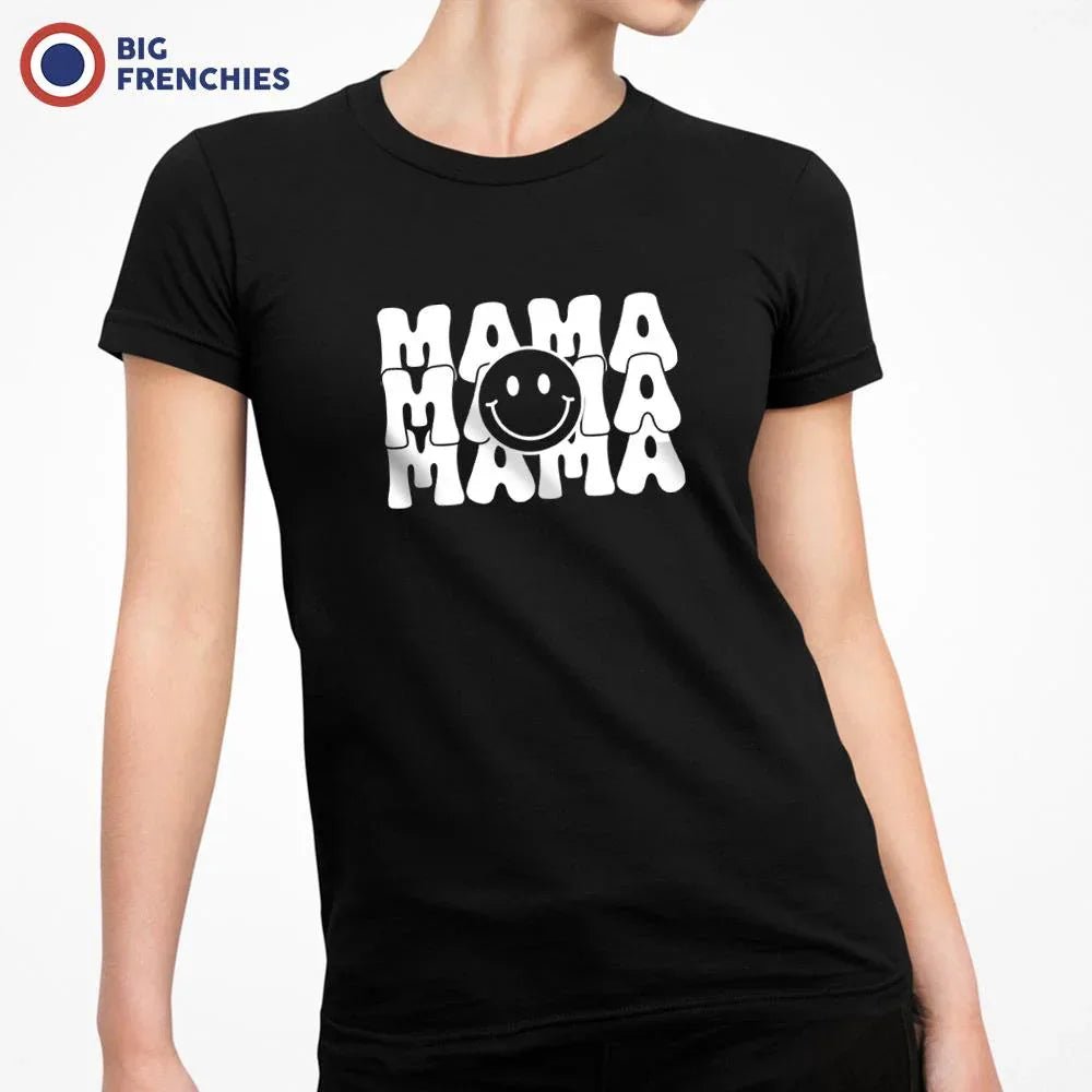 Mama Smiley Women's Organic Cotton Tee - Create Marketplace
