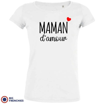 Maman D'amour Women's Organic Cotton Tee - Create Marketplace