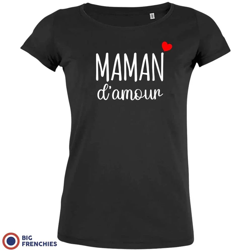 Maman D'amour Women's Organic Cotton Tee - Create Marketplace