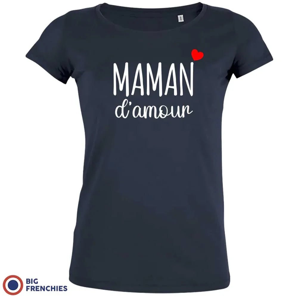 Maman D'amour Women's Organic Cotton Tee - Create Marketplace