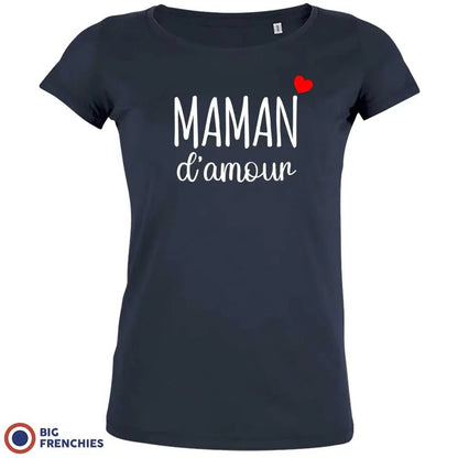 Maman D'amour Women's Organic Cotton Tee - Create Marketplace