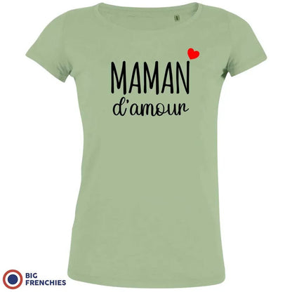 Maman D'amour Women's Organic Cotton Tee - Create Marketplace