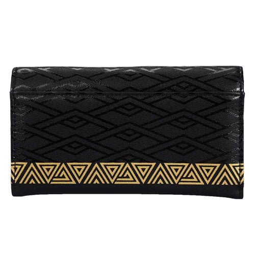 Marvel Black Panther Wakanda Forever Tribal Bi-Fold Wallet - Create Marketplace