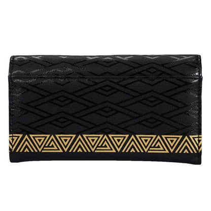 Marvel Black Panther Wakanda Forever Tribal Bi-Fold Wallet - Create Marketplace