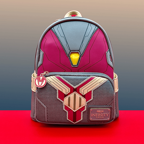 Marvel Exclusive Avengers Vision Light Up Cosplay Mini Backpack - Create Marketplace