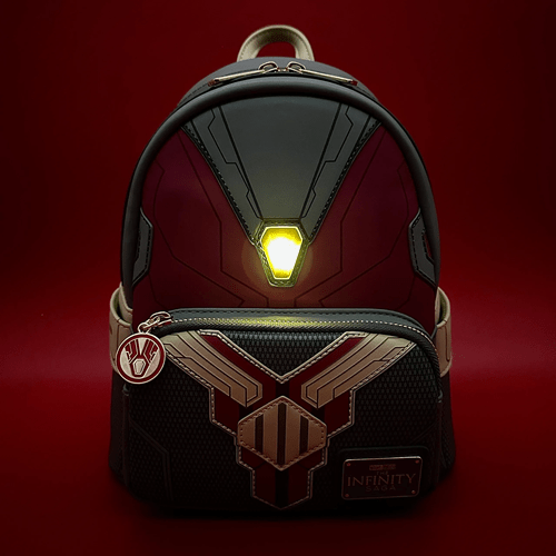 Marvel Exclusive Avengers Vision Light Up Cosplay Mini Backpack - Create Marketplace
