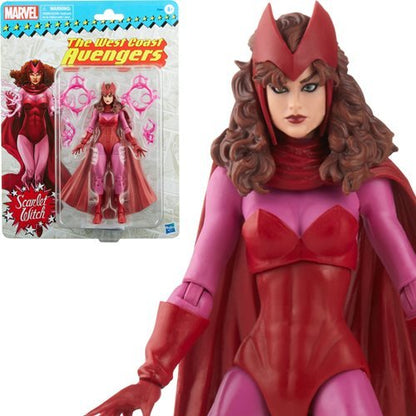 Marvel Legends The West Coast Avengers Retro Scarlet Witch 6-Inch Action Figure - Create Marketplace