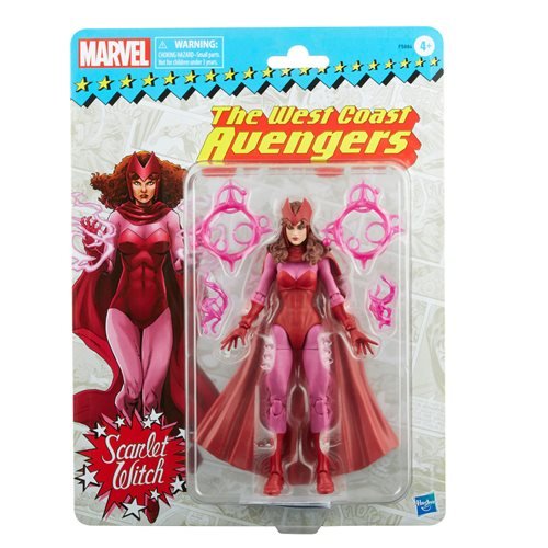 Marvel Legends The West Coast Avengers Retro Scarlet Witch 6-Inch Action Figure - Create Marketplace