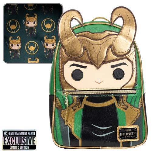 Marvel Loki Pop! Mini-Backpack - Entertainment Earth Exclusive - Create Marketplace