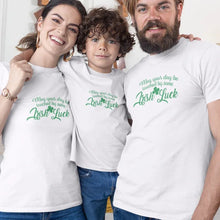 May Your Day Be Touched by Some Irish Luck Matching Organic Cotton T-Shirts Family Set (Set of 3) - Create Marketplace