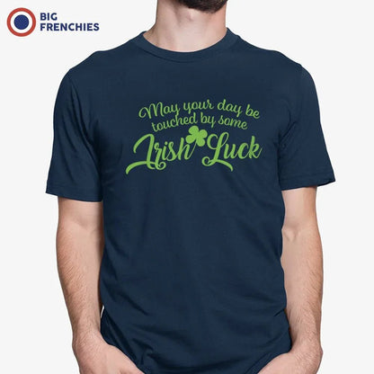 May Your Day Be Touched by Some Irish Luck Men's Organic Cotton Tee - Create Marketplace