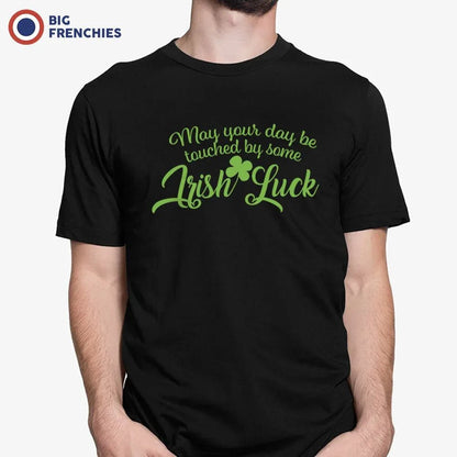 May Your Day Be Touched by Some Irish Luck Men's Organic Cotton Tee - Create Marketplace