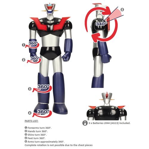 Mazinger Z 12" Figure with Light - Create Marketplace