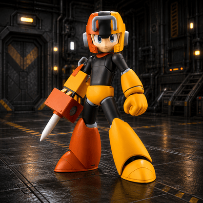 Mega Man 11 Rockman Pile Drive Version Model Kit - Create Marketplace
