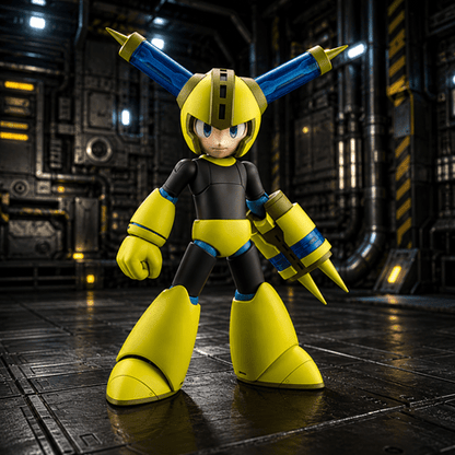 Mega Man 11 Rockman Scramble Thunder Version Model Kit - Create Marketplace