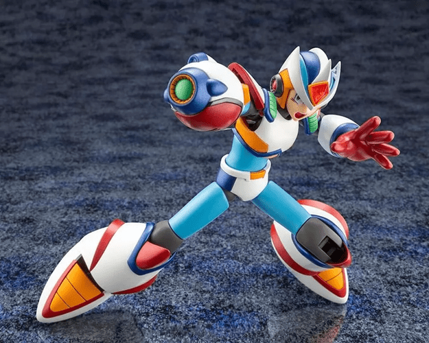 Mega Man X2 Second Armor Double Charge Shot Version 1:12 Model Kit - Create Marketplace