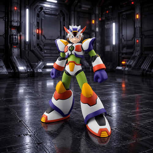 Mega Man X3 Max Armor Triad Thunder Version 1:12 Scale Model Kit - Create Marketplace