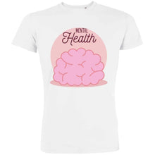 Mental Health Brain Men's Organic Tee - Create Marketplace