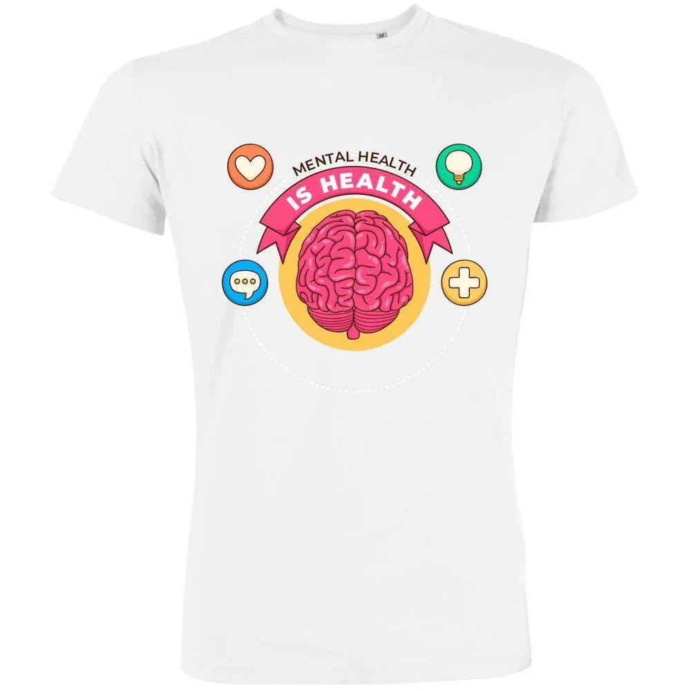 Mental Health Is Health Men's Organic Tee - Create Marketplace