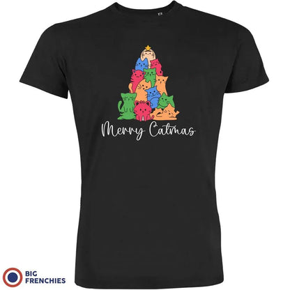 Merry Catmas Christmas Men's Organic Cotton Tee - Create Marketplace