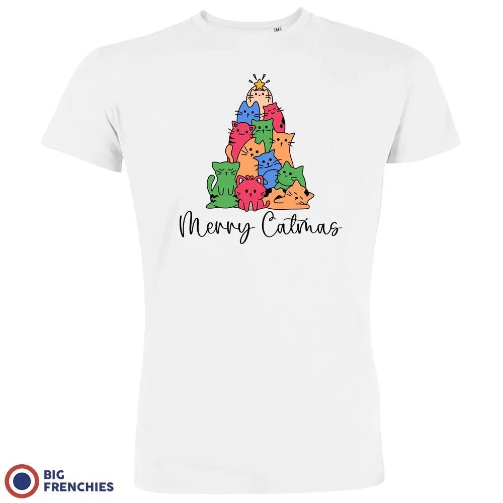 Merry Catmas Christmas Men's Organic Cotton Tee - Create Marketplace