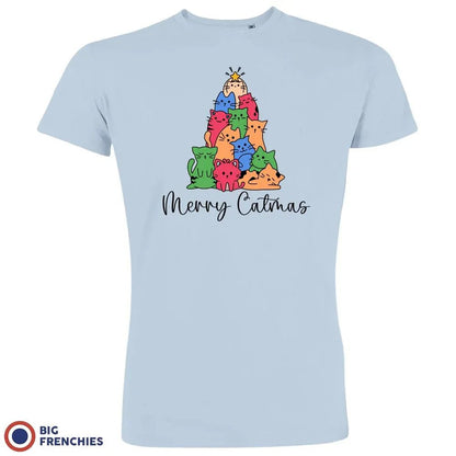 Merry Catmas Christmas Men's Organic Cotton Tee - Create Marketplace