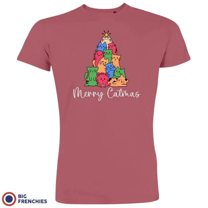 Merry Catmas Christmas Men's Organic Cotton Tee - Create Marketplace