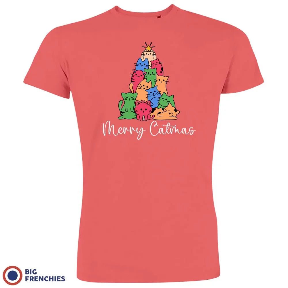 Merry Catmas Christmas Men's Organic Cotton Tee - Create Marketplace