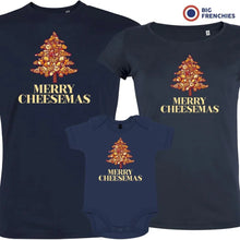 Merry Cheesemas Christmas Matching Family Organic Tees (Set of 3) - Create Marketplace