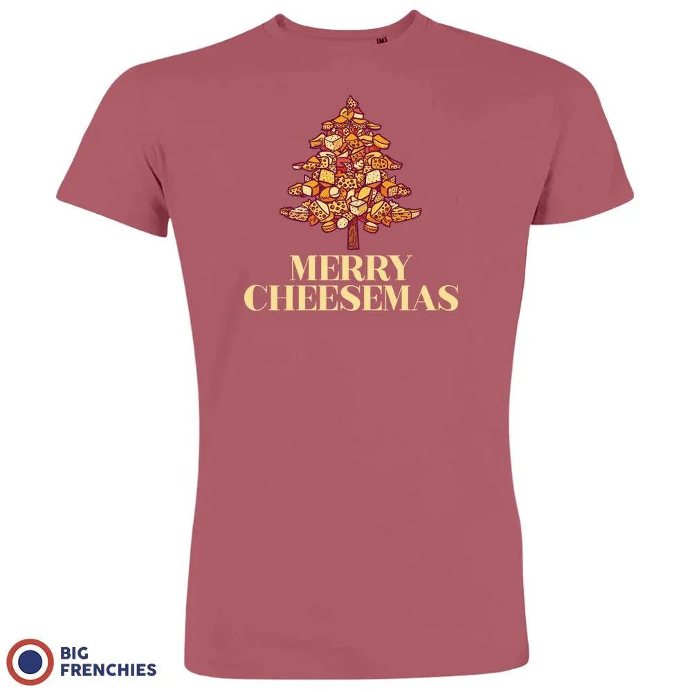 Merry Cheesemas Christmas Men's Organic Cotton Tee - Create Marketplace