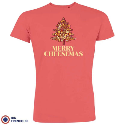 Merry Cheesemas Christmas Men's Organic Cotton Tee - Create Marketplace