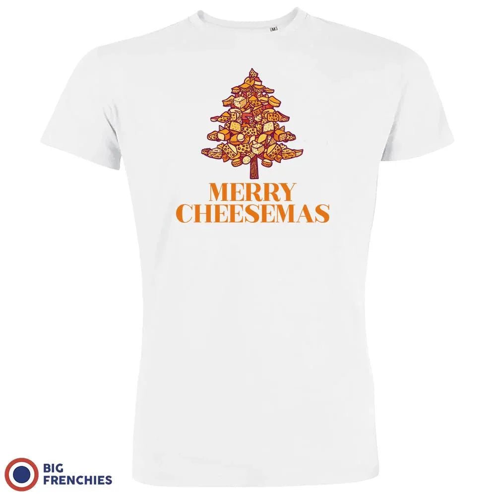 Merry Cheesemas Christmas Men's Organic Cotton Tee - Create Marketplace