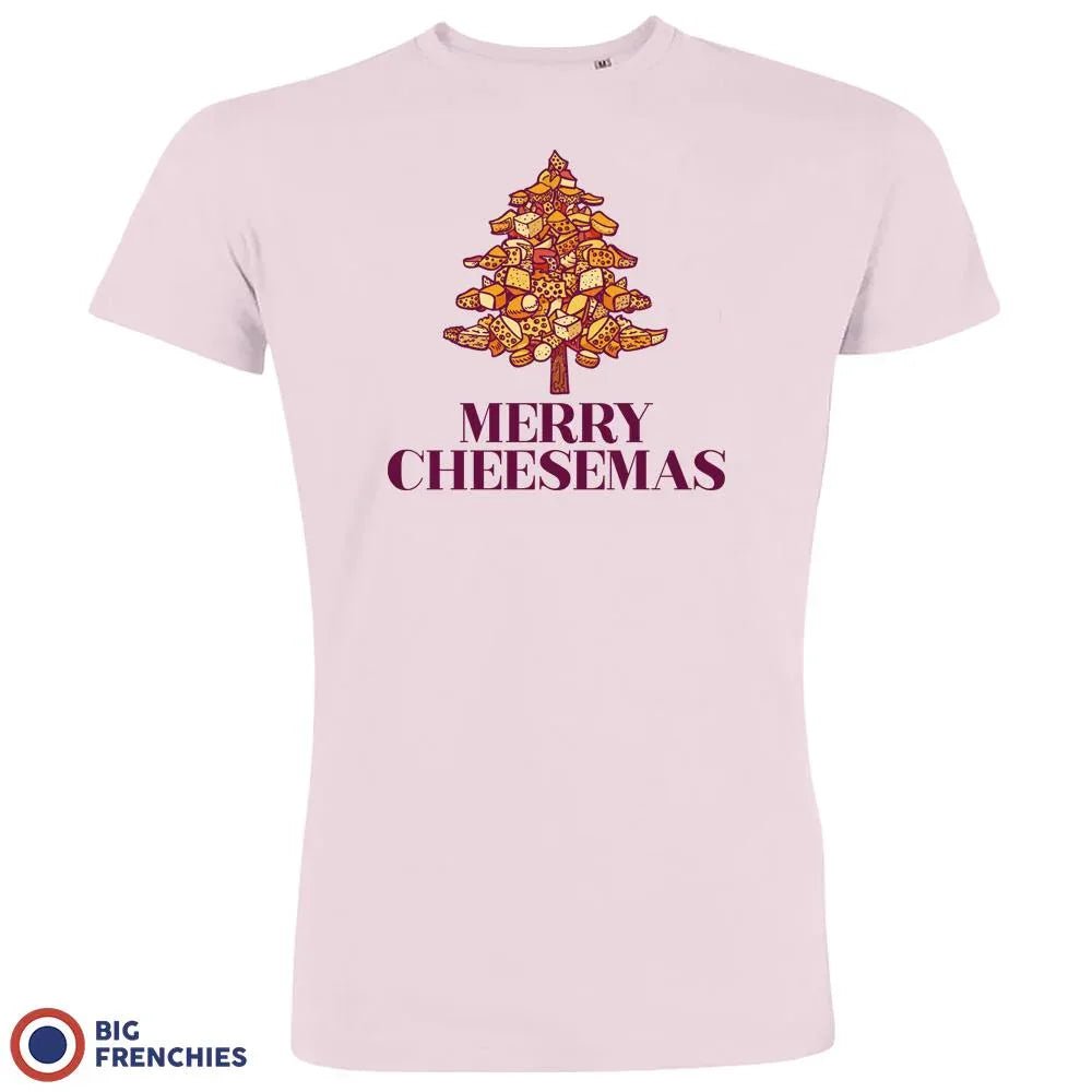Merry Cheesemas Christmas Men's Organic Cotton Tee - Create Marketplace