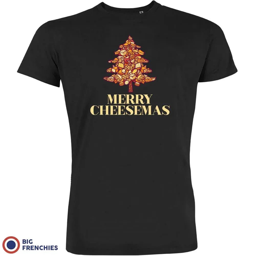 Merry Cheesemas Christmas Men's Organic Cotton Tee - Create Marketplace