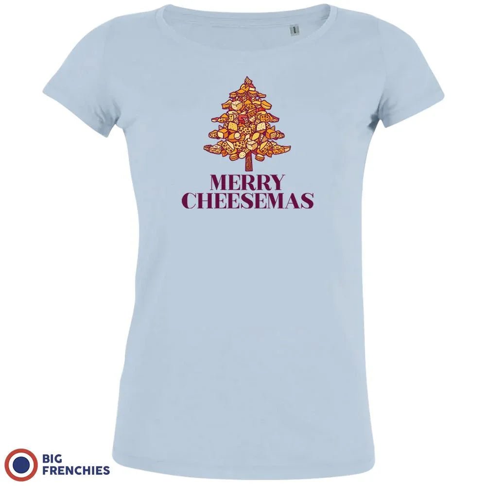 Merry Cheesemas Christmas Women's Organic Tee - Create Marketplace
