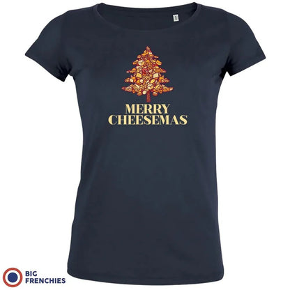 Merry Cheesemas Christmas Women's Organic Tee - Create Marketplace