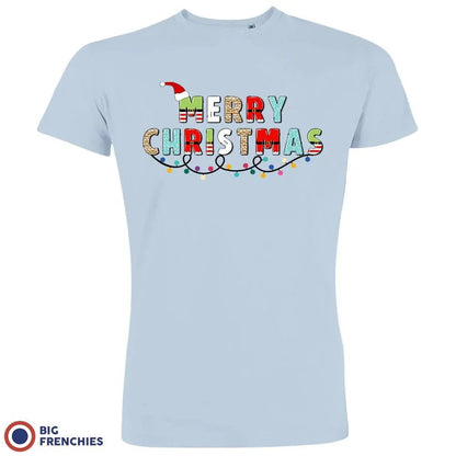 Merry Christmas Men's Organic Cotton Tee - Create Marketplace