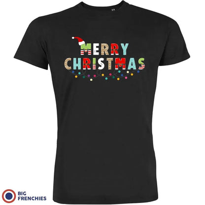 Merry Christmas Men's Organic Cotton Tee - Create Marketplace