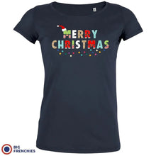 Merry Christmas Women's Organic Cotton Tee - Create Marketplace