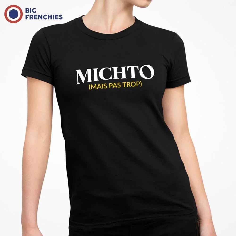 Michto Mais Pas Trop Women's Organic Cotton Tee - Create Marketplace