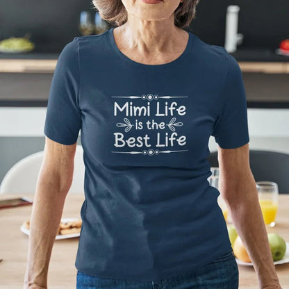 Mimi Life Is The Best life Women's Organic Cotton Tee - Create Marketplace