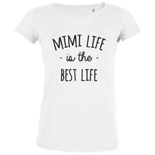 Mimi Life Is The Best Life Women's Organic Tee - Create Marketplace