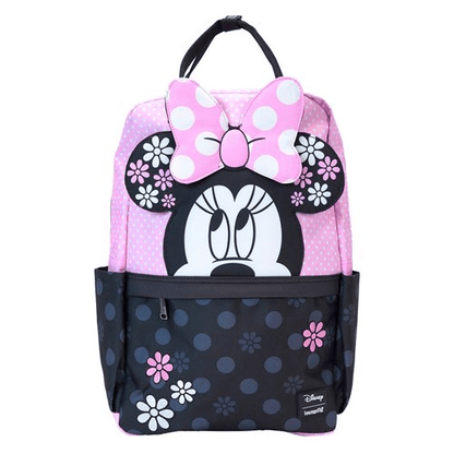 Minnie Mouse Floral Rock The Dots Full-Size Nylon Backpack - Create Marketplace