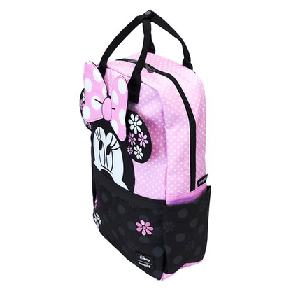 Minnie Mouse Floral Rock The Dots Full-Size Nylon Backpack - Create Marketplace
